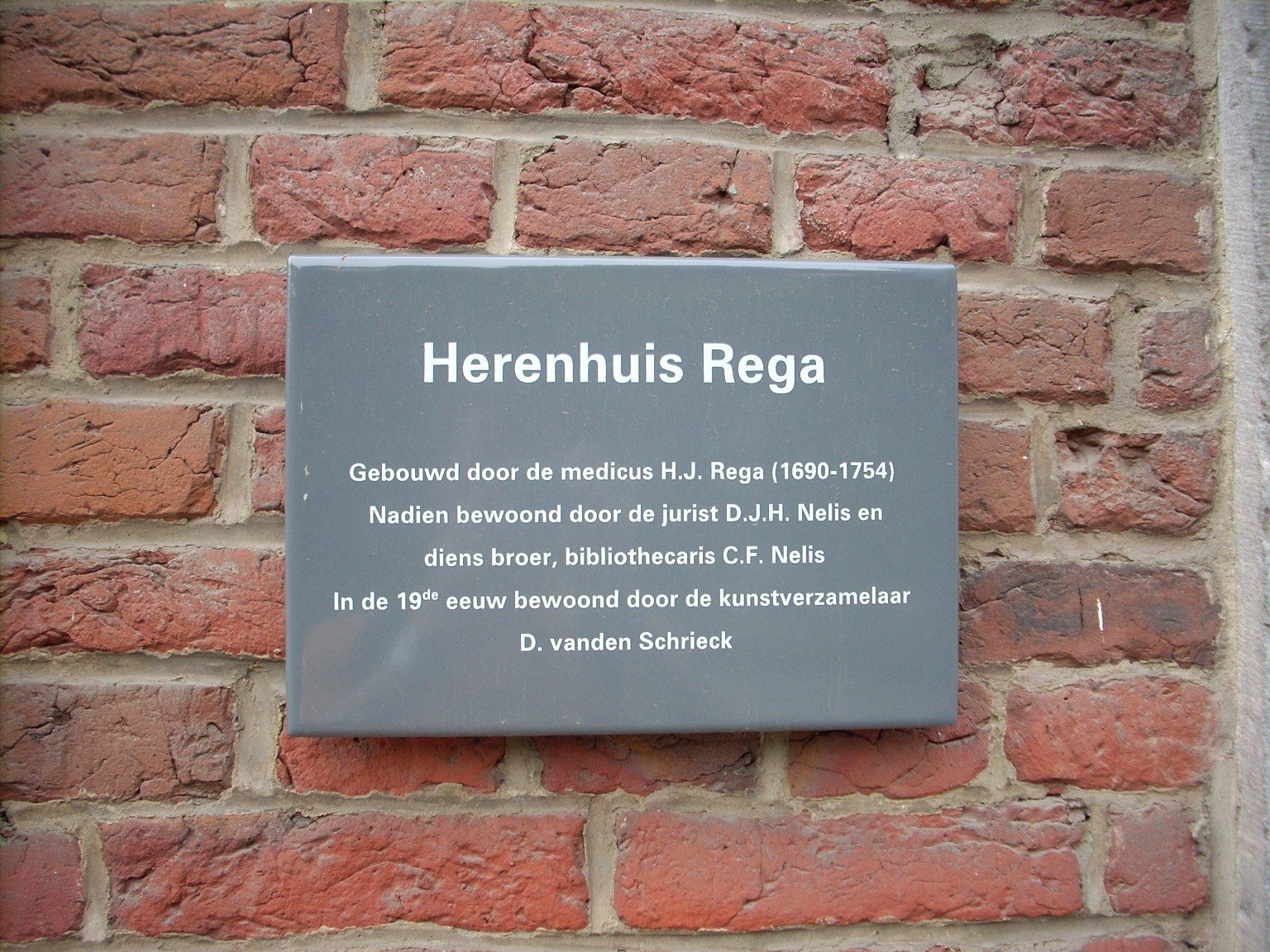 Henri Joseph Rega's house, Leuven - 03.JPG